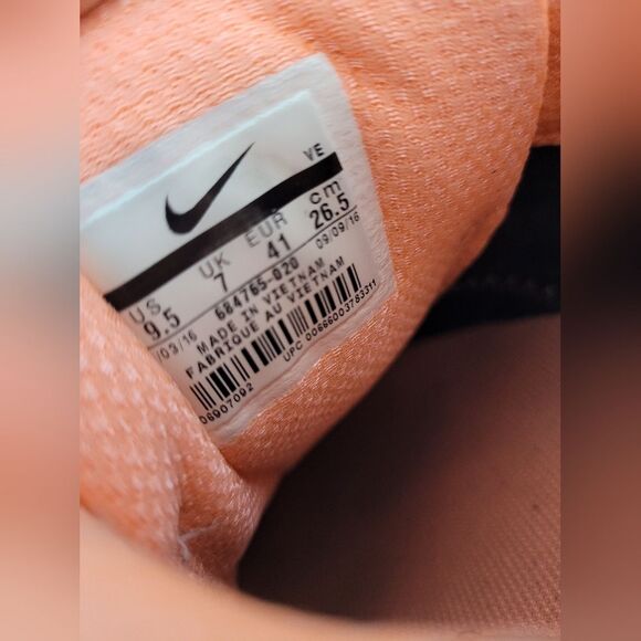 Nike Downshifter 6 Running Shoes Sneakers Athletic Women Black Coral Pink 9.5 - Picture 9 of 10